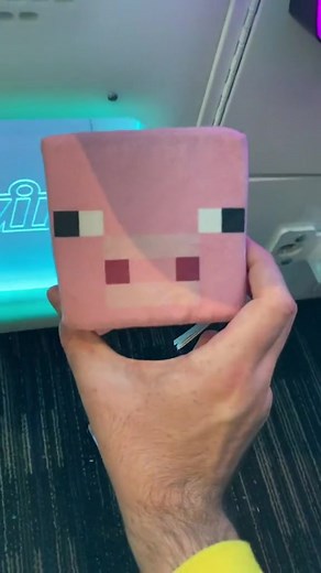 Winning a Minecraft Pig in a Claw Machine - Epic Arcade Jackpot
