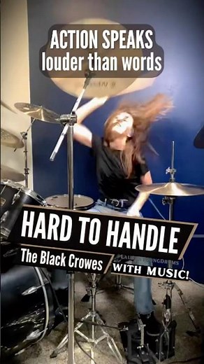 The Black Crowes - Hard To Handle (Drum Cover / Drummer Cam) Played LIVE By Drummer Lauren Young