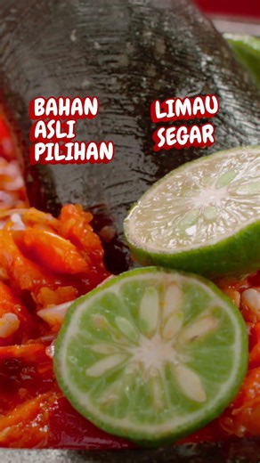 Sambal Cobek terasi & Limau 🤤
