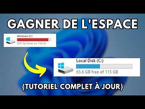 10 FAÇONS de LIBÉRER de l'ESPACE disque dur WINDOWS 11 !