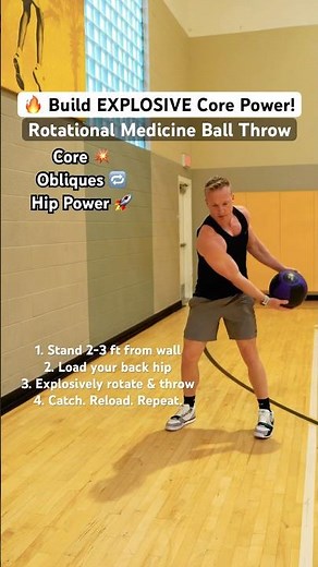 Best Core Exercise You’re NOT Doing (Medicine Ball Throw!)