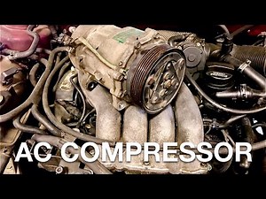 AC Compressor Failure Diagnosis, Removal, and Replacement - Mk IV Volkswagen