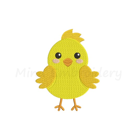 Cute Chick Embroidery Design, Baby Animal Embroidery, Machine Embroidery Design, 4 Sizes, Instant Download - Etsy