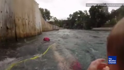 Watch Dramatic Water Rescue Attempt
