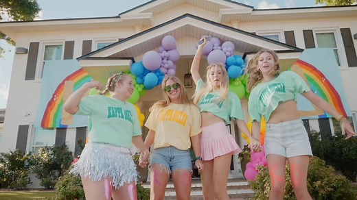 Sorority Recruitment Video Filming