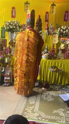 Traditional Ceremony with Elegant Ritual Performance