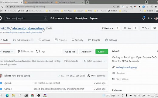 示范如何在gitpod.io上测试大型GitHub项目