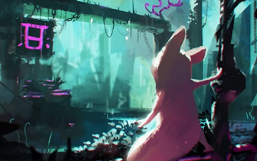 【rain world】在这个生存游戏里，你甚至可以弃世飞升（雨世界通关留念视频，包含结局cg和各种回响，剧透警告，请看简介）