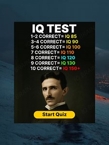🤔 Think you’re smarter than average? 👉 The average IQ is close to 98 — that’s 62 points below Einstein and Hawking. Ready to find out where you stand? Take the Certified IQ Test and challenge your brain with: 💡 Fun games for memory, speed & logic 📈 Track your progress over time ⏰ Quick tasks you can do anytime Train daily and boost your brainpower. Tap below to get your accurate IQ score 👇 | IQ Boost