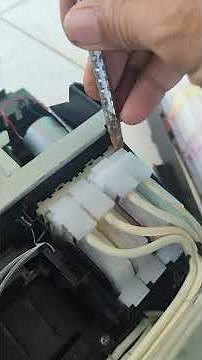 Epson L120 Printer Ink Not Flowing‼️ The Surprising Cause Revealed After Disassembly 😱🖨️