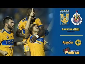 TIGRES VS CHIVAS 1-0 Jornada 12 Apertura 2017 Liga Mx HD