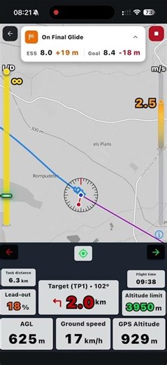 How SkyTrackPro’s On Final Glide Feature Helps You Reach Goal Faster