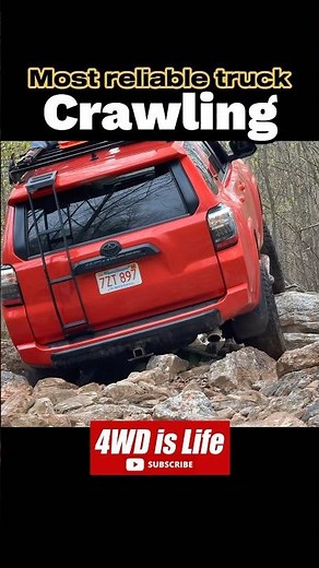 Toyota 4Runner ATRAC demo rock climbing Offroad #4runner #offroad #atrac