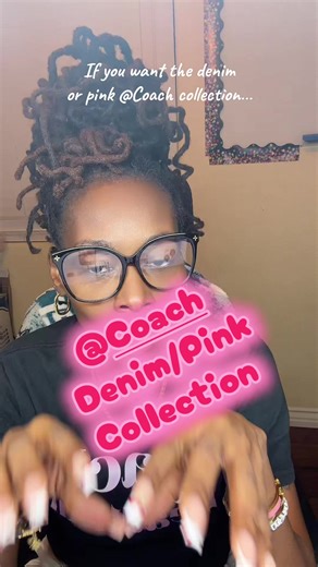 Shop the Coach Denim and Pink Collection