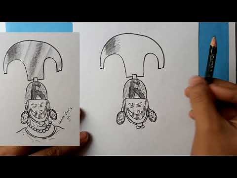 ¿Cómo dibujar al Señor de Sipán? | HD