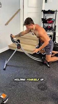 Stop doing all those crazy core exercises! Just get this machine 🔥 #homeworkout #highprotein