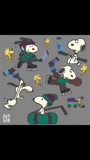 Blinked and suddenly this @Anaheim Ducks x @Snoopy design popped out 🤌🏻 #hockey #anaheimducks #snoopy #woodstock #artistsoftiktok