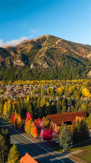 Fall colors are peaking just as temps are dropping… bundle up and enjoy the show! #sunvalleystoke #sunvalley | Sun Valley Resort