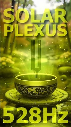 528Hz Solar Plexus Chakra Tibetan Singing Bowl Pure Resonance in Nature Solfeggio Healing Frequency