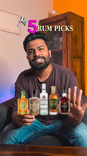 5 Best Rums to Try in India in 2026 - From Old Monk to Maka Zai & Camikara #shorts #alcohol