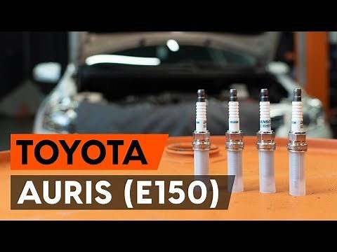 How to change spark plug on TOYOTA AURIS 1 (E150) [TUTORIAL AUTODOC]