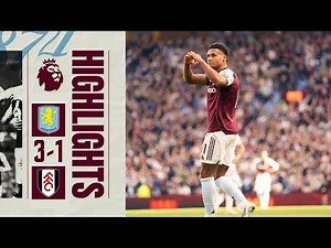 Aston Villa vs Fulham 3-1 Highlights | Premier League 2025 | fulham aston villa