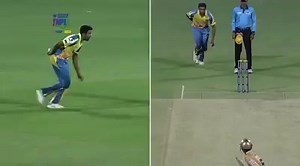 THROWBACK | R Ashwin's bizzare bowling action at at TNPL 2019 📹: Twitter/@TNPremierLeague | CricketCountry.com