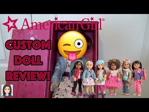 American Girl Create Your Own Doll Review! I Made An AG Doll!