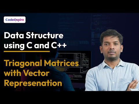 Tridiagonal Matrices with Vector Representation | BCA Semester 3