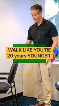 Walk like you’re 20 YEARS YOUNGER with these simple balance exercises #physiotherapy