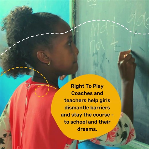 Girls are often held back by gender norms and expectations that hinder their ability to chase the future they want for themselves. These barriers are hard to break alone. Stand behind unstoppable girls: https://righttoplay.com/en/news/stand-behind-unstoppable-girls/ #IWD2024 | Right To Play