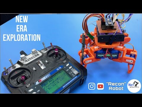 Recon Mark 1 : Robot That Can Walk, Jump, and Do Push-Ups! | Open Source Arduino Robot