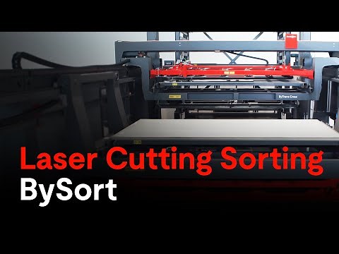 Automated Sorting System for Laser Cutting | BySort | Laser Automation | Bystronic
