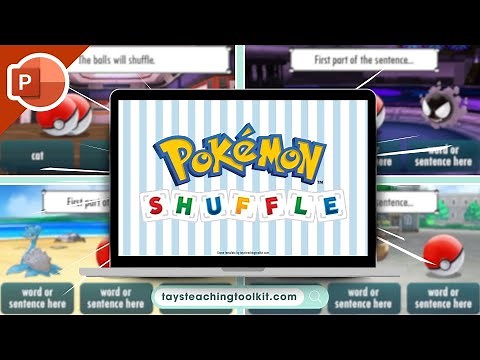 POKÉMON SHUFFLE | Free PowerPoint Game for ESL, EFL, and Foreign Languages