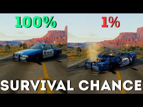 Top 15 Survival Chance Moments – Will ANY Car Survive? 😱 BeamNG.drive Compilation