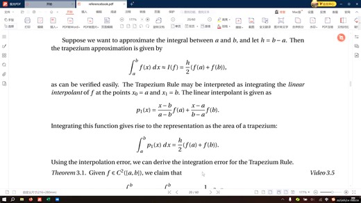 CH0301TrapeziumRuleSimpsonRule
