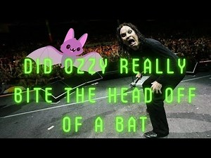 Did Ozzy Osbourne Really Bite the Head Off a Bat?