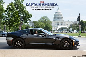 2014 Chevrolet Corvette Stars in "Captain America" Sequel
