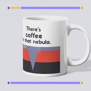 Janeway Coffee Mug: "there's Coffee in That Nebula" - Star Trek-inspired - Voyager - Etsy
