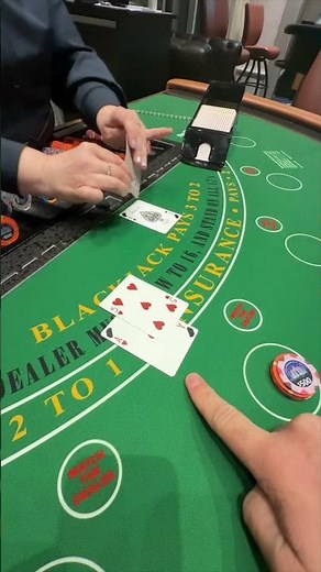 $7,500 Hand of Blackjack #casino #blackjack #gambling