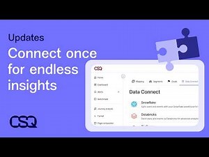What is data connect? Sync clean Contentsquare data to your warehouse