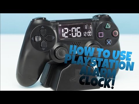 Playstation Alarm Clock Review/How to use PlayStation Alarm Clock
