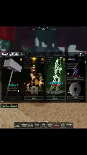 The Cinder Block Rod In Fisch #Roblox #FischRoblox #Fisch #ChapTate