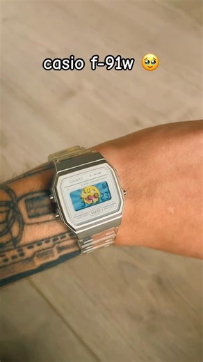 único13 | casio f-91w “awesome face” 🥹🥹 | Instagram