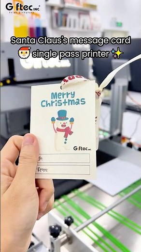 Digital inkjet printer for greeting cards/envelopes/tags #onepassprinter #singlepassprinter