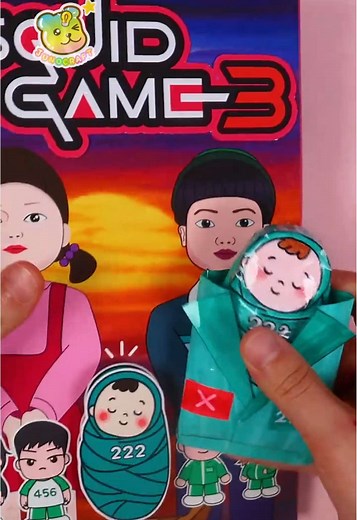 오징어게임3 게임북 만들기: DIY 프로젝트