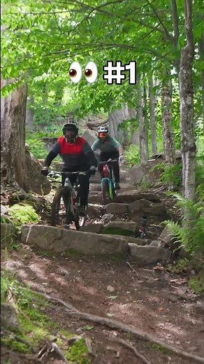 The "Coupe" at Sommet Saint-Sauveur 😄#cycling #mtb #downhill #laurentides #quebec