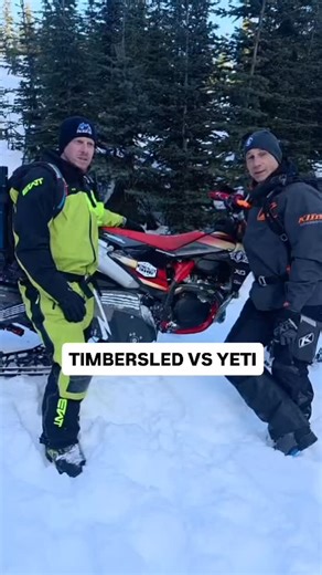From Timbersled to YETI Snow MX with @ugmjim22 . Here’s what he thinks of the YETI after 50 hours of ride time. Special shoutout to Toby from @rockymountainsnowmx for mastering the setup! Who’s next? #yetibelegendary #yetisnowmx | YETI SNOW MX