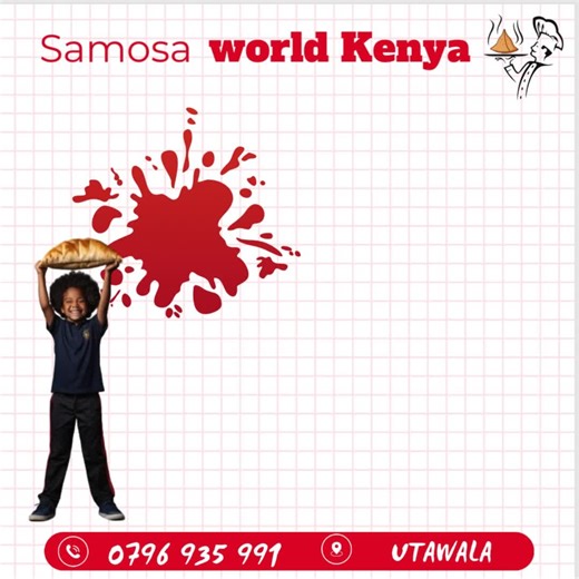 Samosa world Back to school The Back to school Samosa Fiesta is here! Remember our 20 pack beef samosa is @Ksh.800 bob only and the delivery FREE . Our 10 pack is @ksh. 400 bob only and @ Ksh.100 bob delivery . We also have Chevon Samosas @ Ksh.50 Vegie Samosas @ Ksh. 50 Chicken samosas k.sh_60 All 20 pack deliveries are FREEE! Call us or Whatsapp 0796 935991 to place your order for delivery. Have a SAMOSA FIESTA with your kids to make those memories together last a little longer. Remember samos