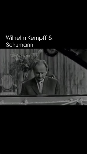 Legendary Musicians - Schumann - Arabeske in C major, Op. 18 Wilhelm Kempff, piano #wilhelmkempff #schumann | History of Music